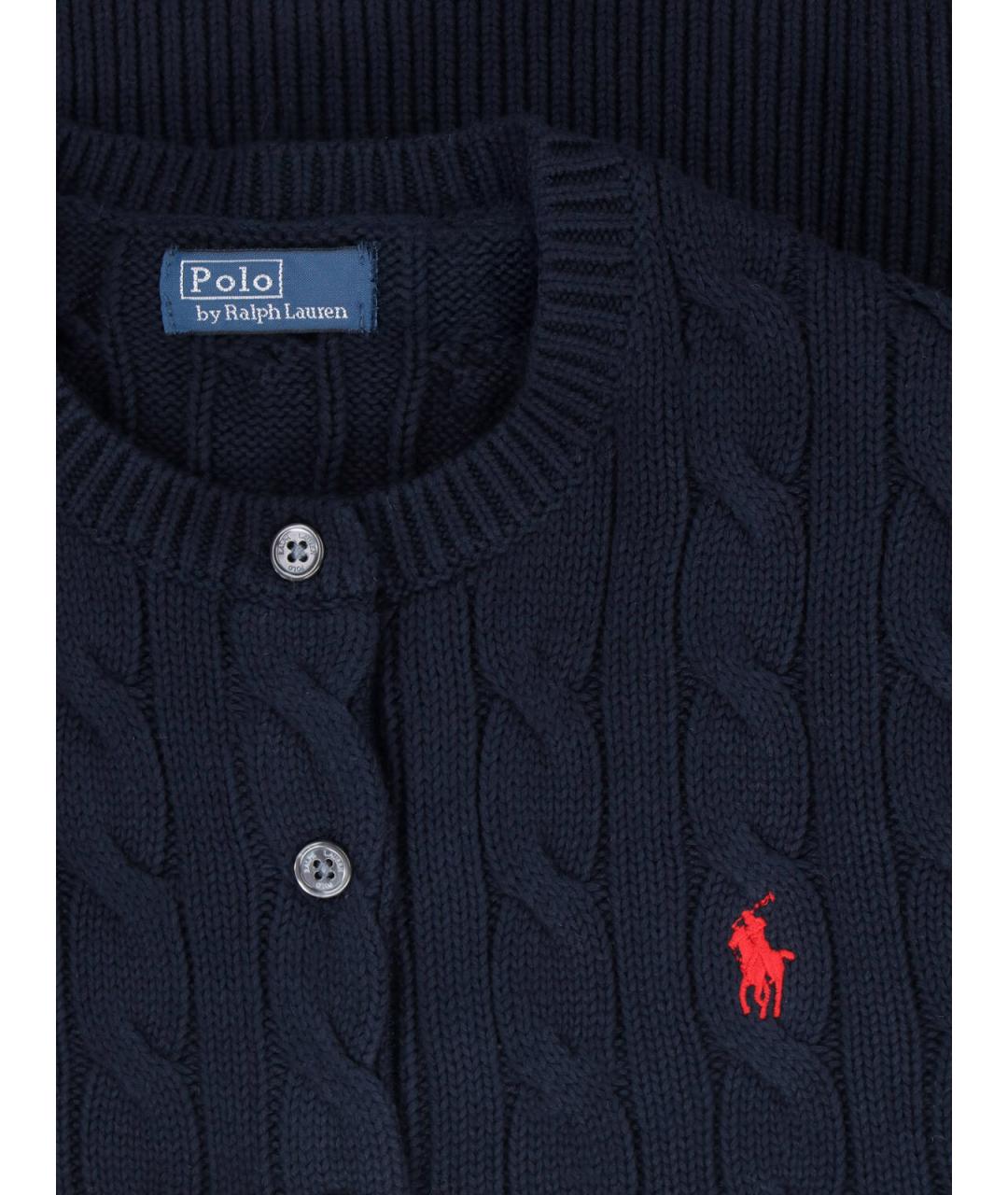 POLO RALPH LAUREN Синий кардиган, фото 3
