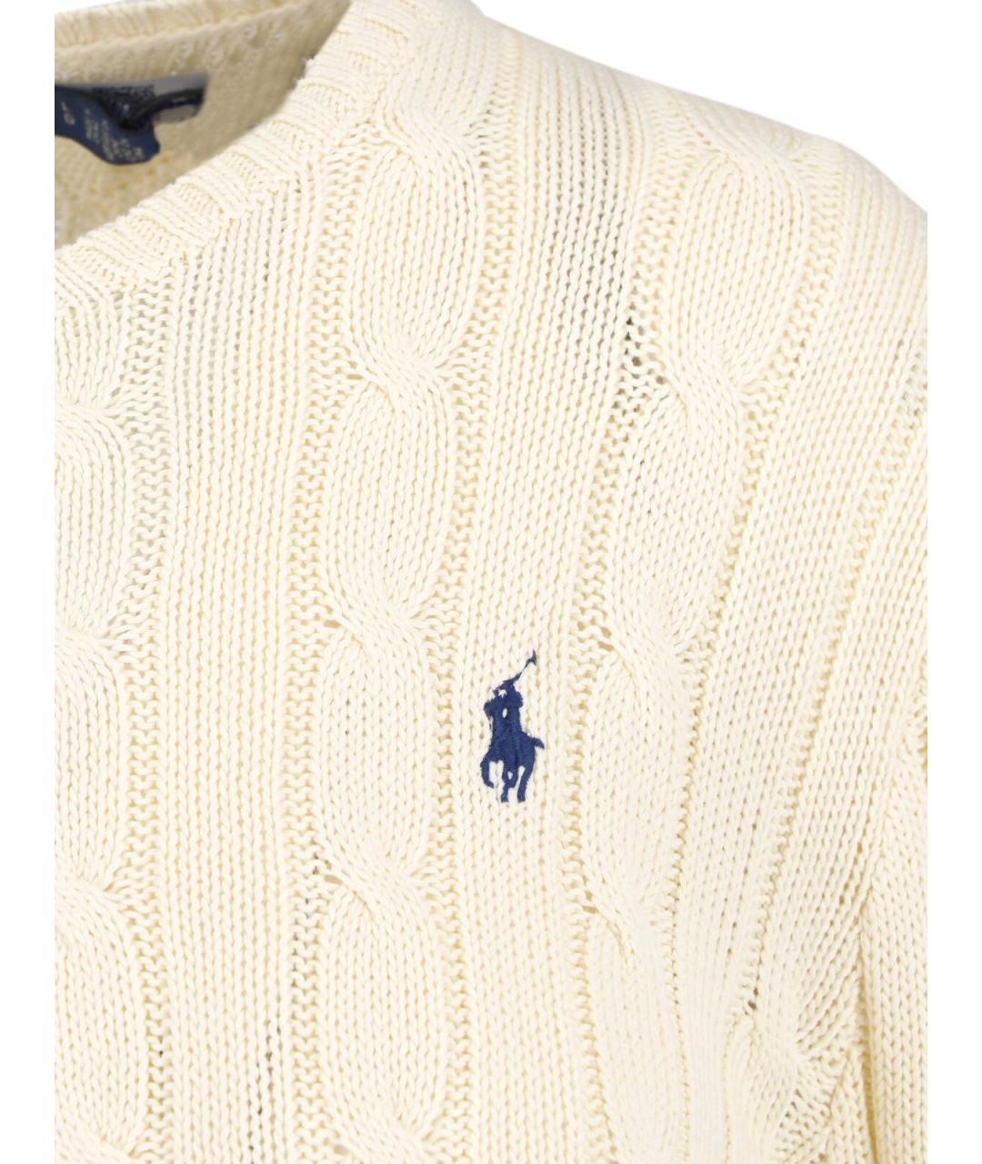 POLO RALPH LAUREN Белый джемпер / свитер, фото 3