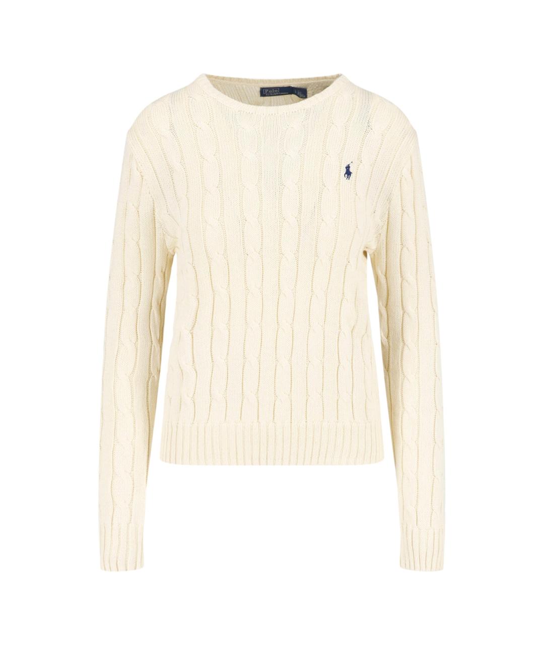 POLO RALPH LAUREN Белый джемпер / свитер, фото 1