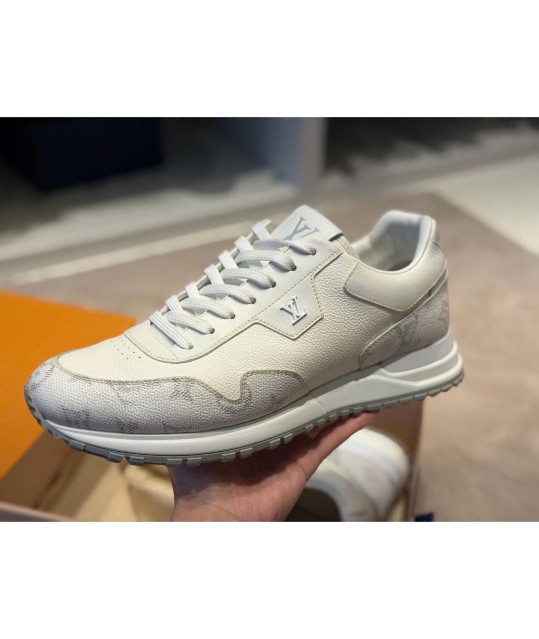 LOUIS VUITTON Белые высокие кроссовки / кеды, фото 5