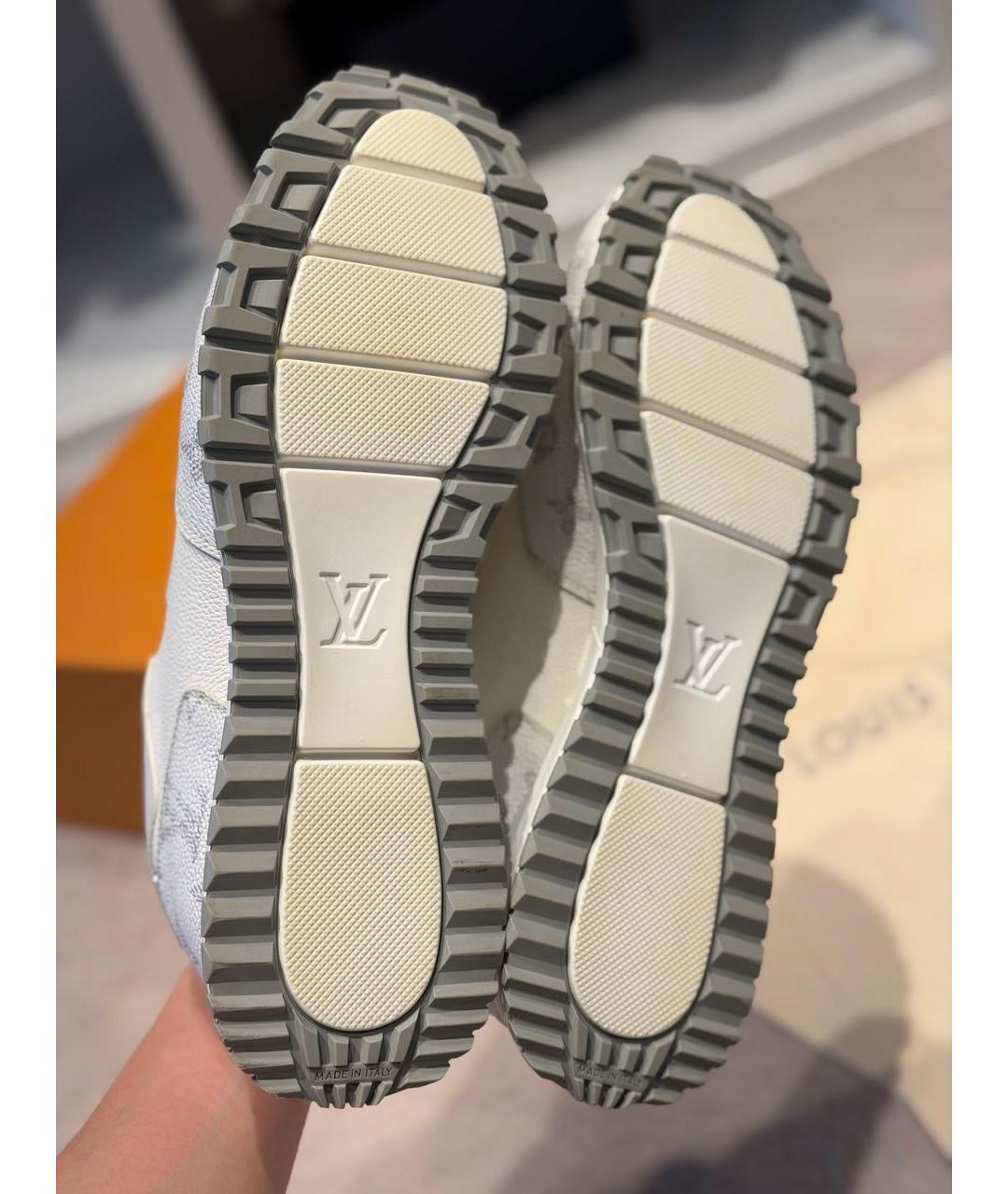 LOUIS VUITTON Белые высокие кроссовки / кеды, фото 6