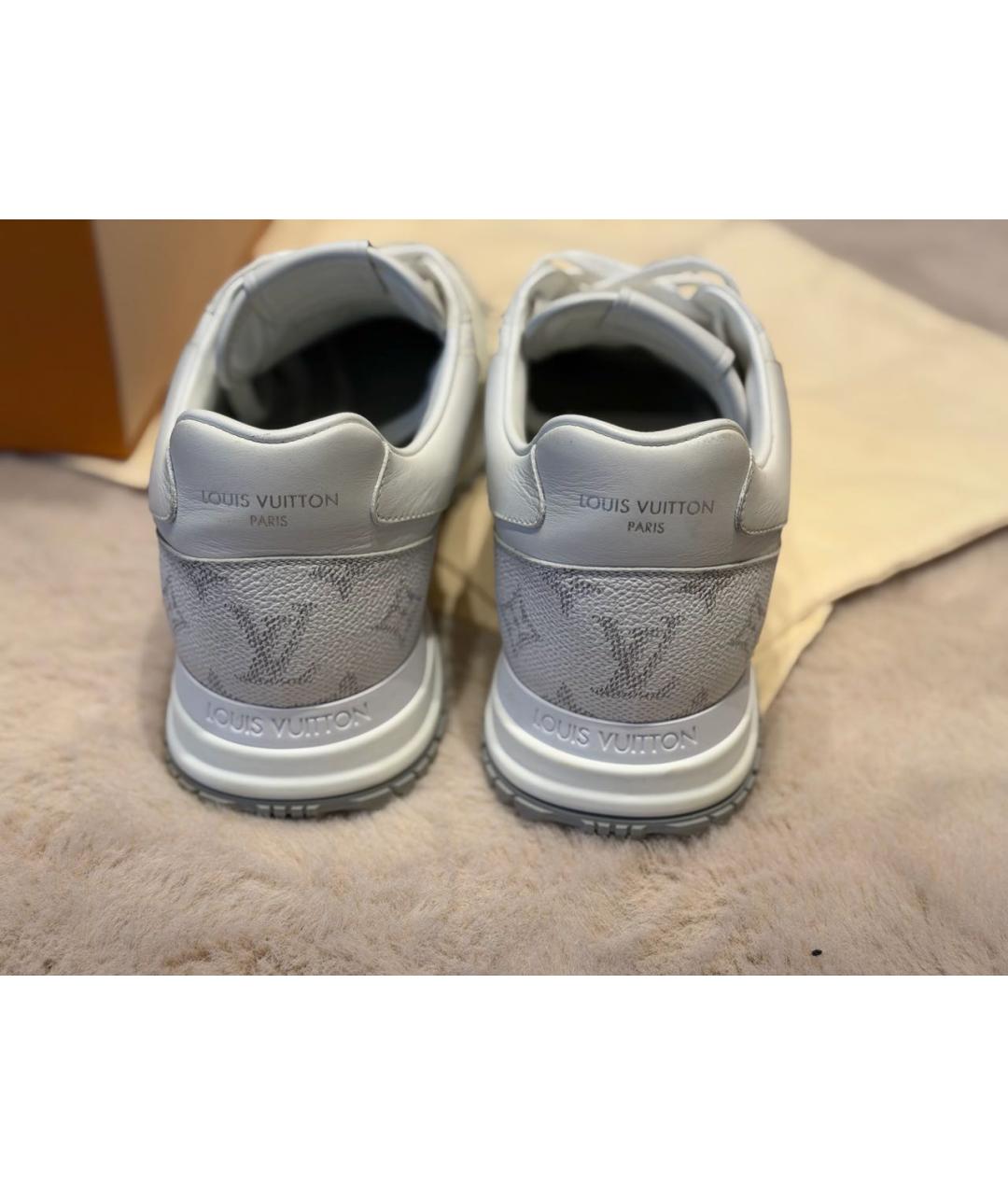 LOUIS VUITTON Белые высокие кроссовки / кеды, фото 4