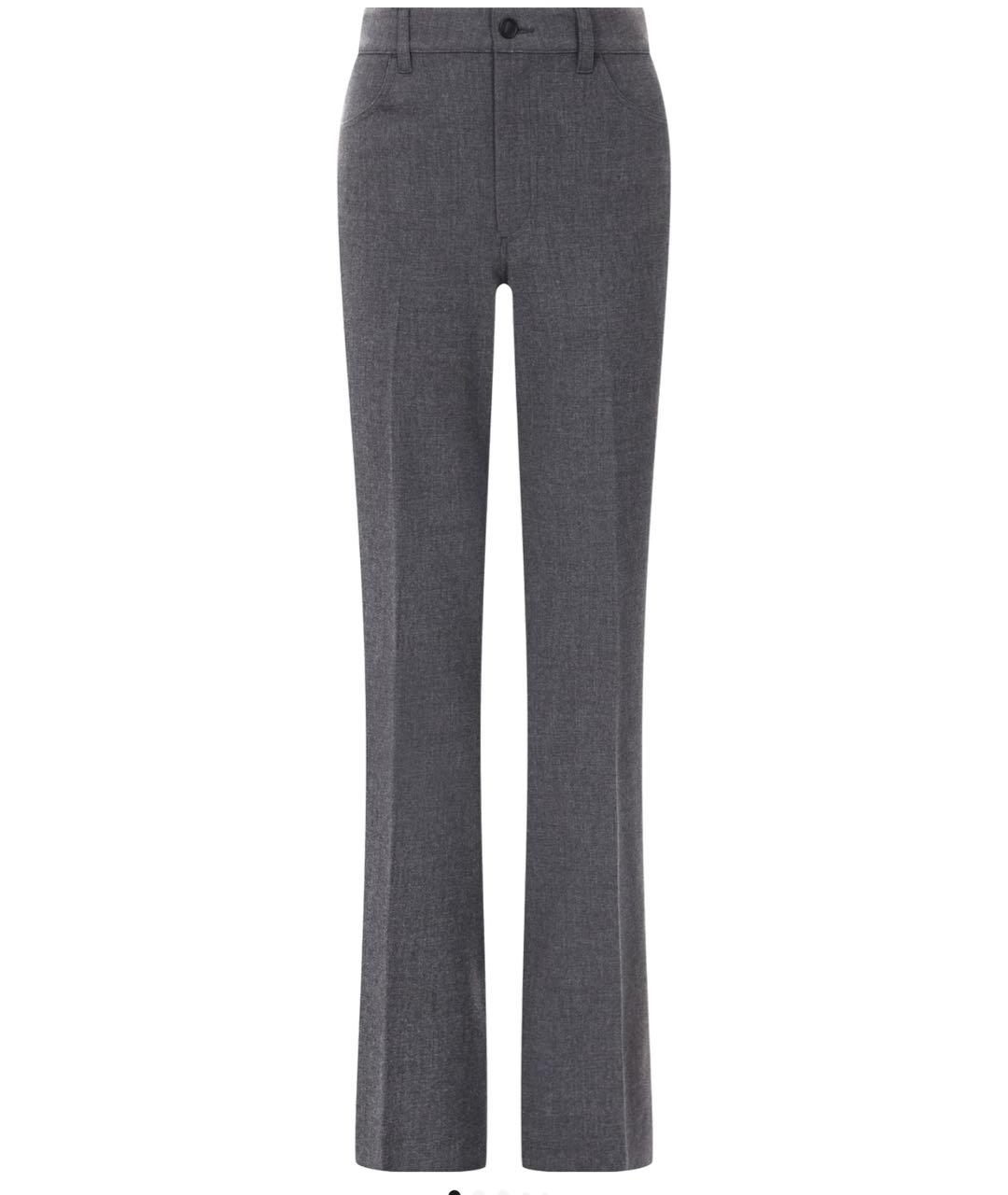 THE ATTICO Серый полиэстеровый костюм с брюками, фото 2