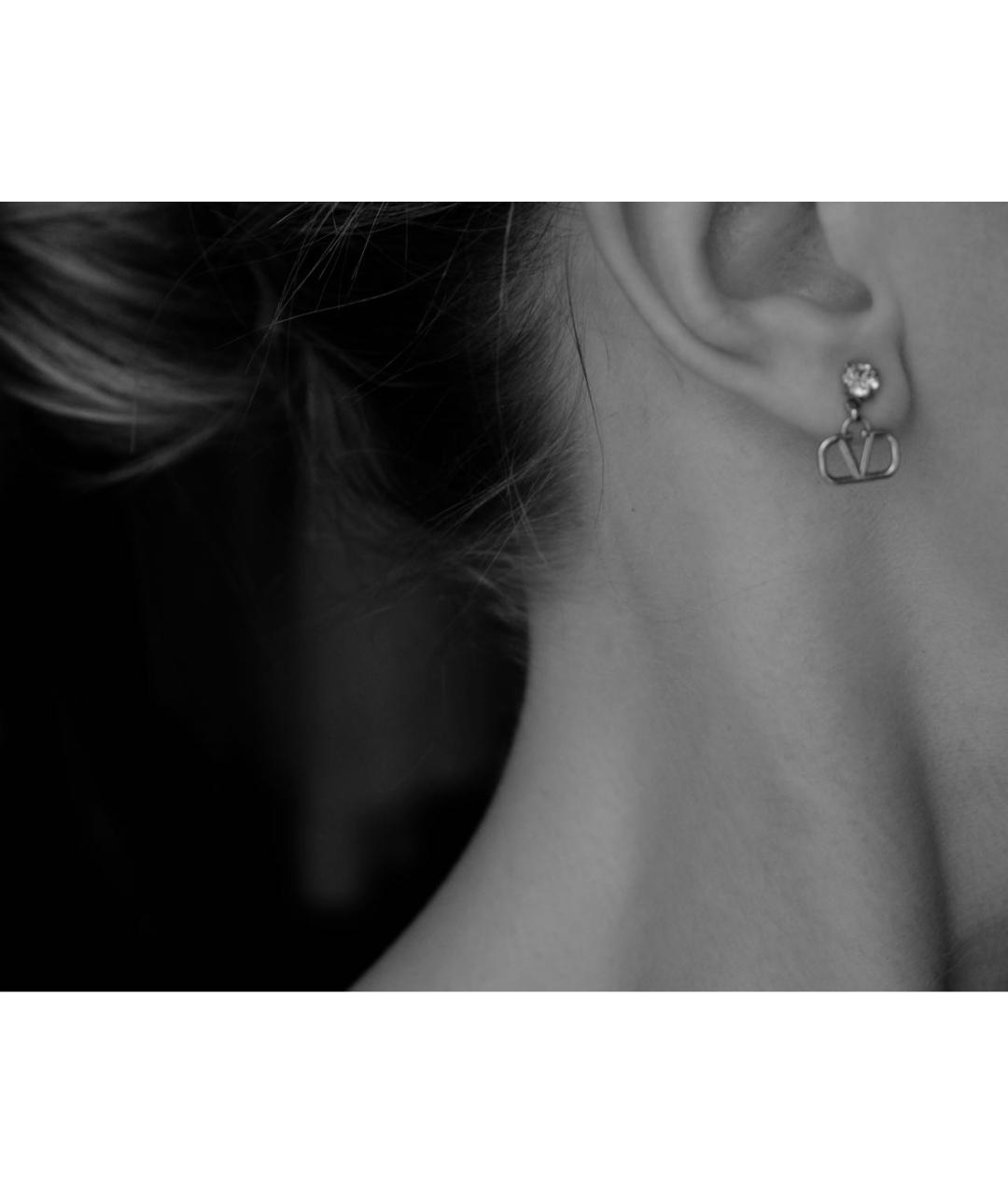 VALENTINO Золотые латунные серьги, фото 4