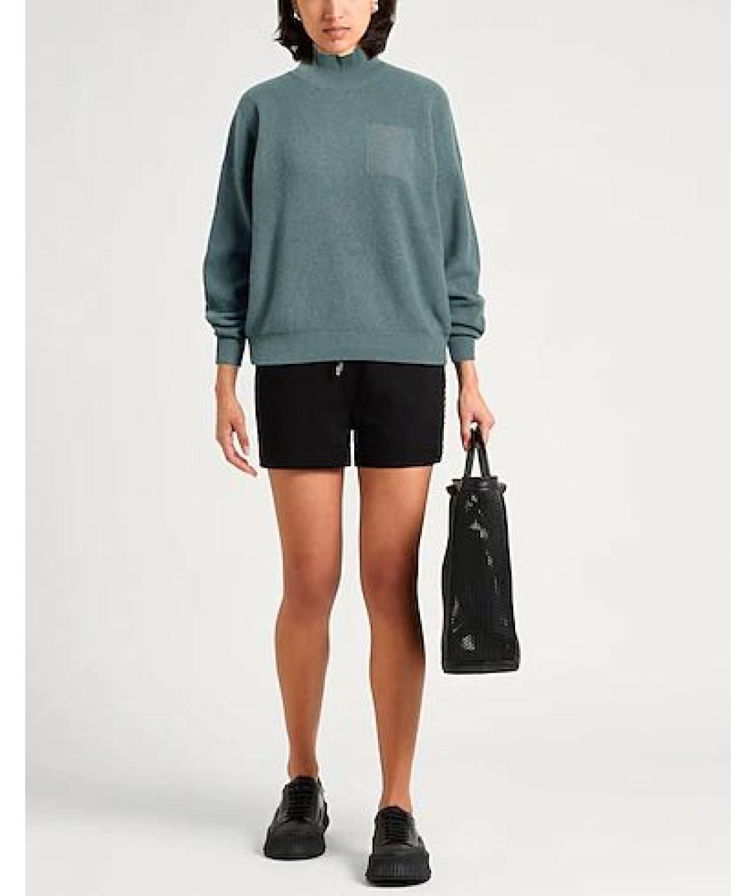 PESERICO Зеленая шерстяная водолазка, фото 3