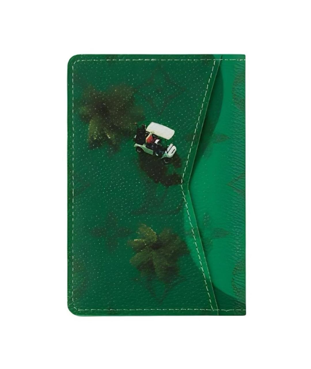 LOUIS VUITTON Зеленый кардхолдер, фото 3