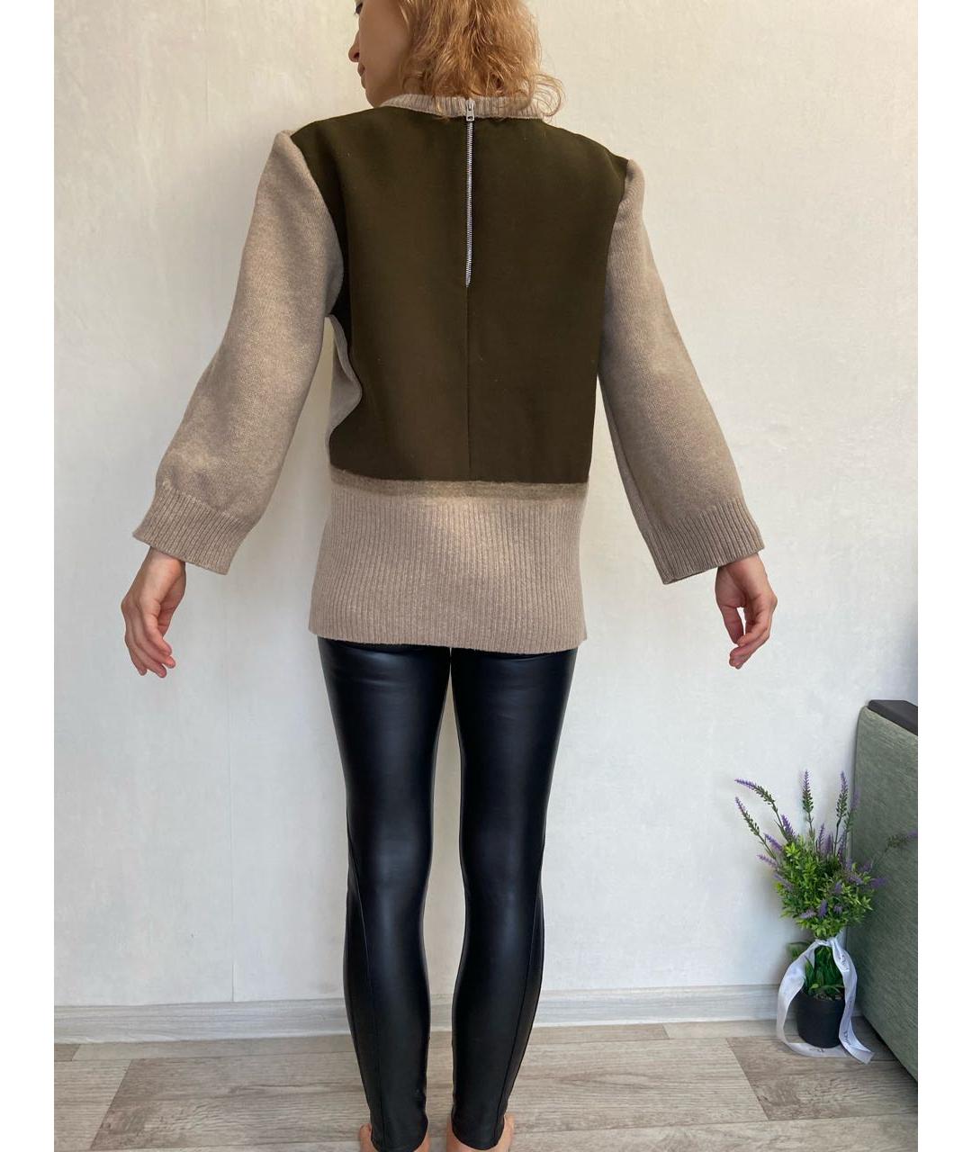 MARNI Бежевый шерстяной джемпер / свитер, фото 4