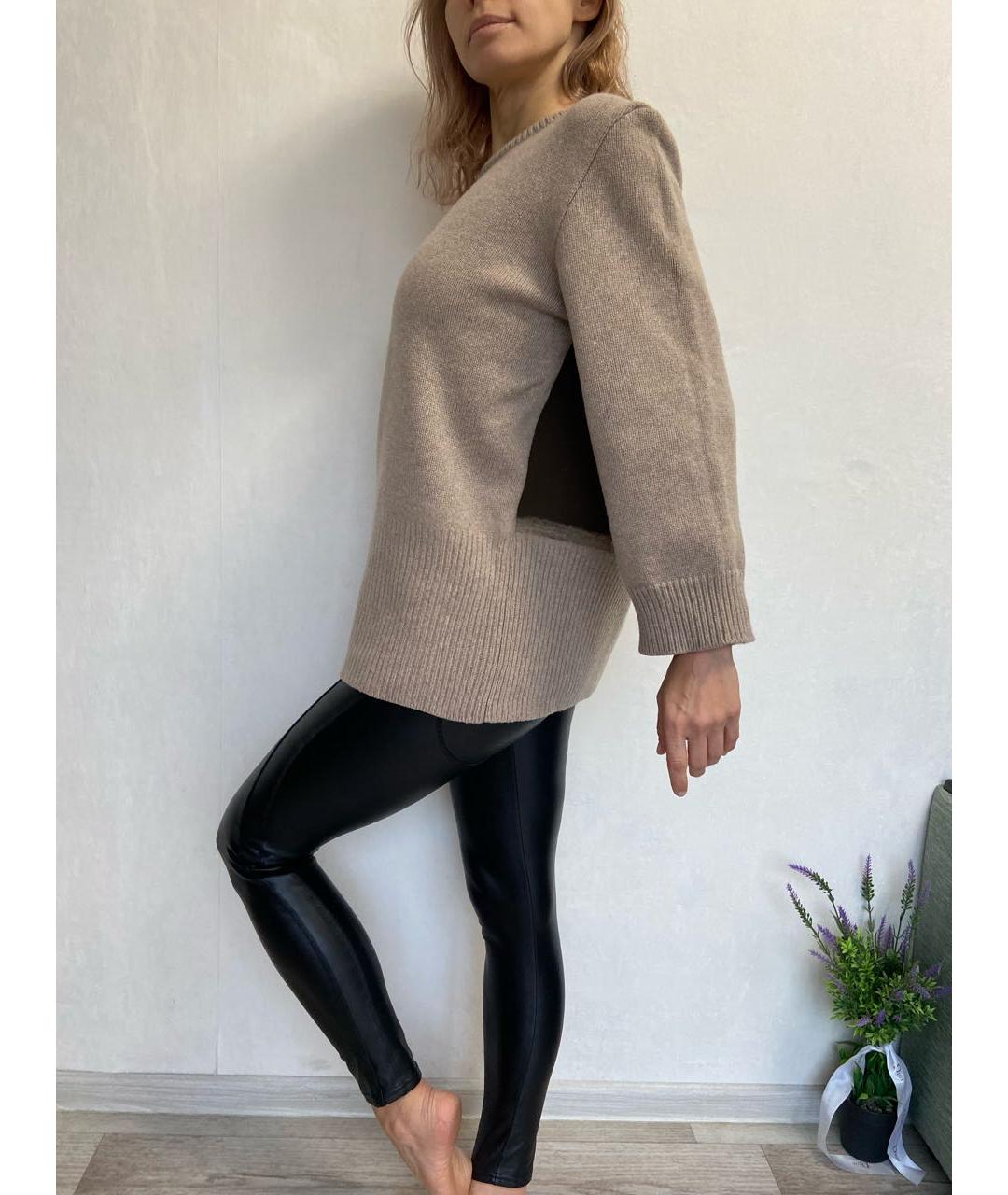 MARNI Бежевый шерстяной джемпер / свитер, фото 3