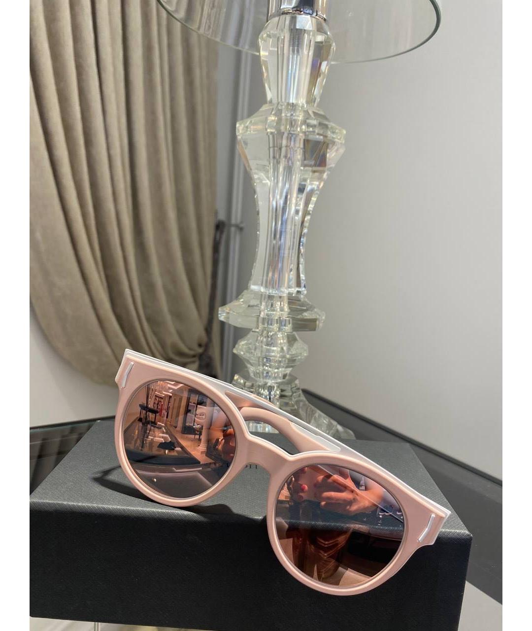 GIVENCHY Розовые пластиковые солнцезащитные очки, фото 4