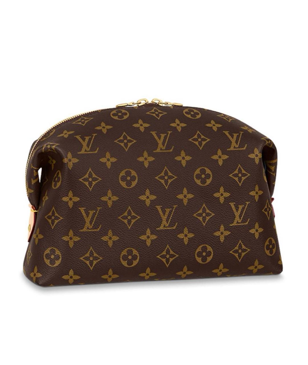 LOUIS VUITTON Коричневая косметичка, фото 1