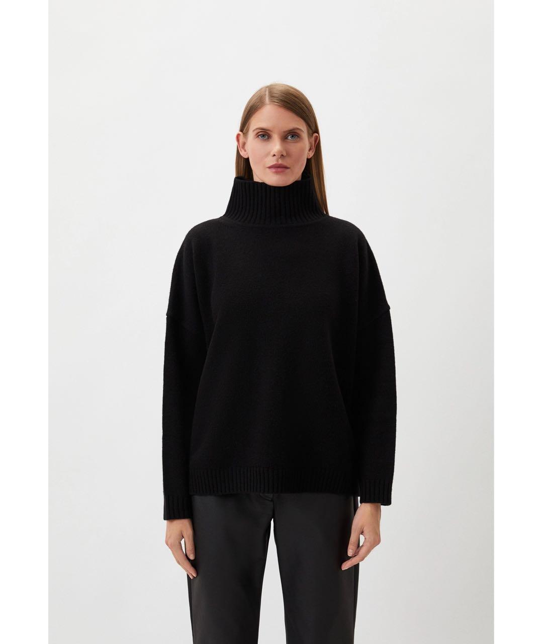 WEEKEND MAX MARA Темно-синий шерстяной джемпер / свитер, фото 3