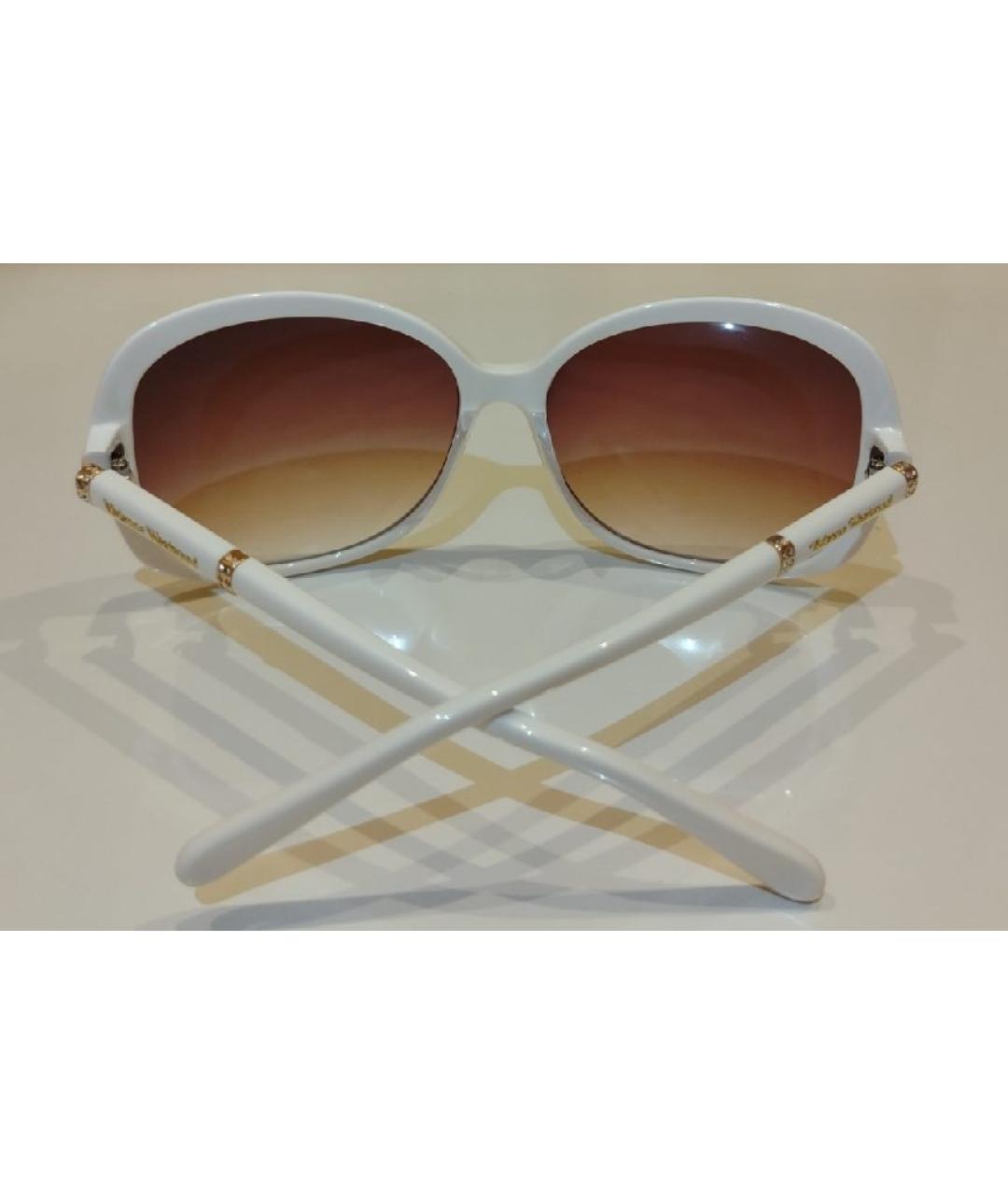 VIVIENNE WESTWOOD Белые пластиковые солнцезащитные очки, фото 4