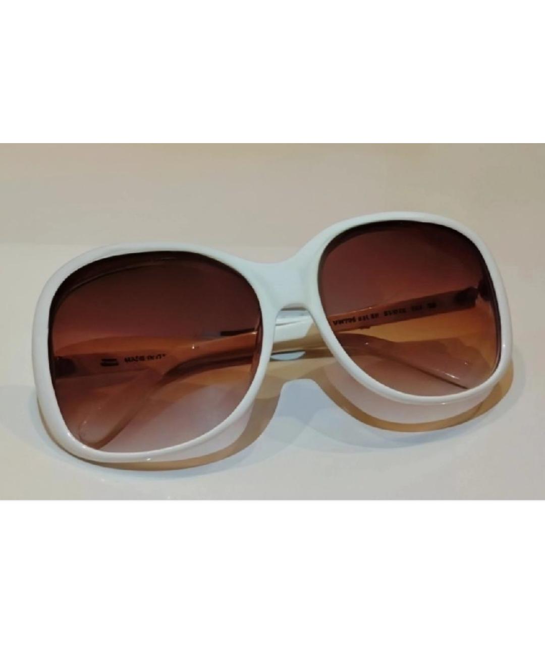 VIVIENNE WESTWOOD Белые пластиковые солнцезащитные очки, фото 5