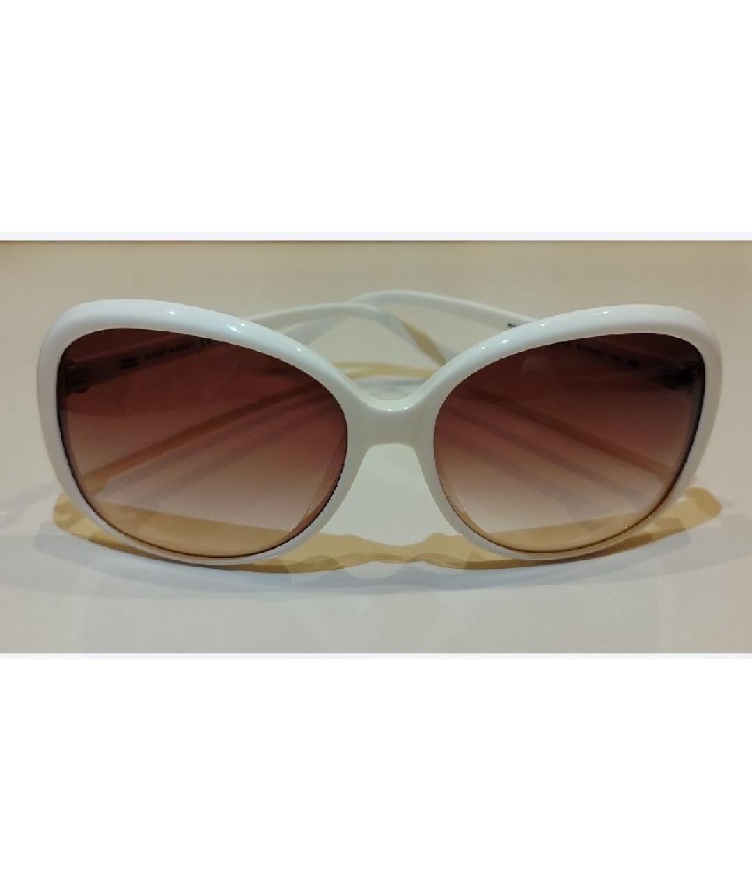 VIVIENNE WESTWOOD Белые пластиковые солнцезащитные очки, фото 6