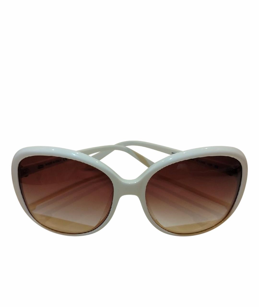 VIVIENNE WESTWOOD Белые пластиковые солнцезащитные очки, фото 1