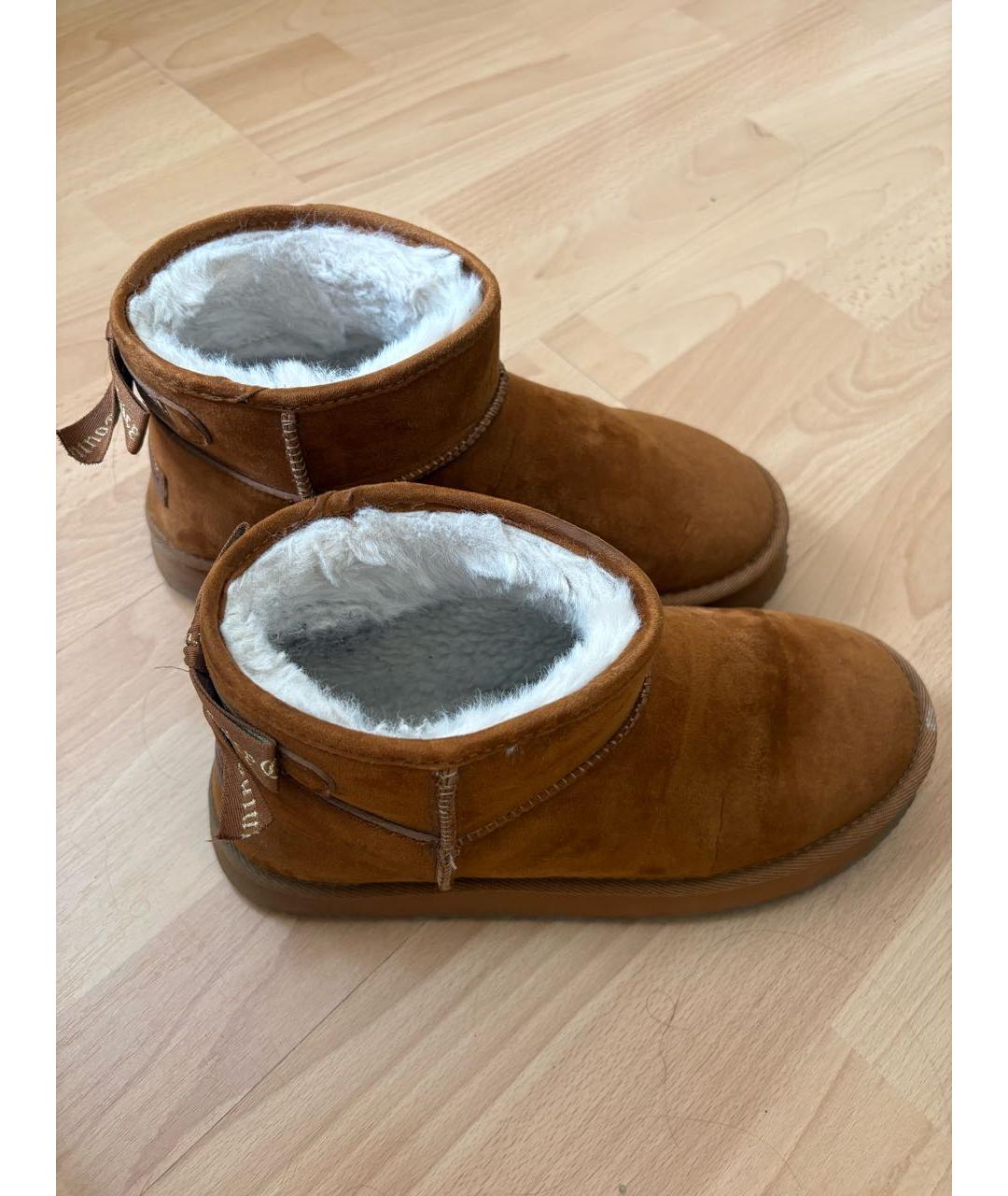 JUICY COUTURE Бежевые ботинки, фото 4