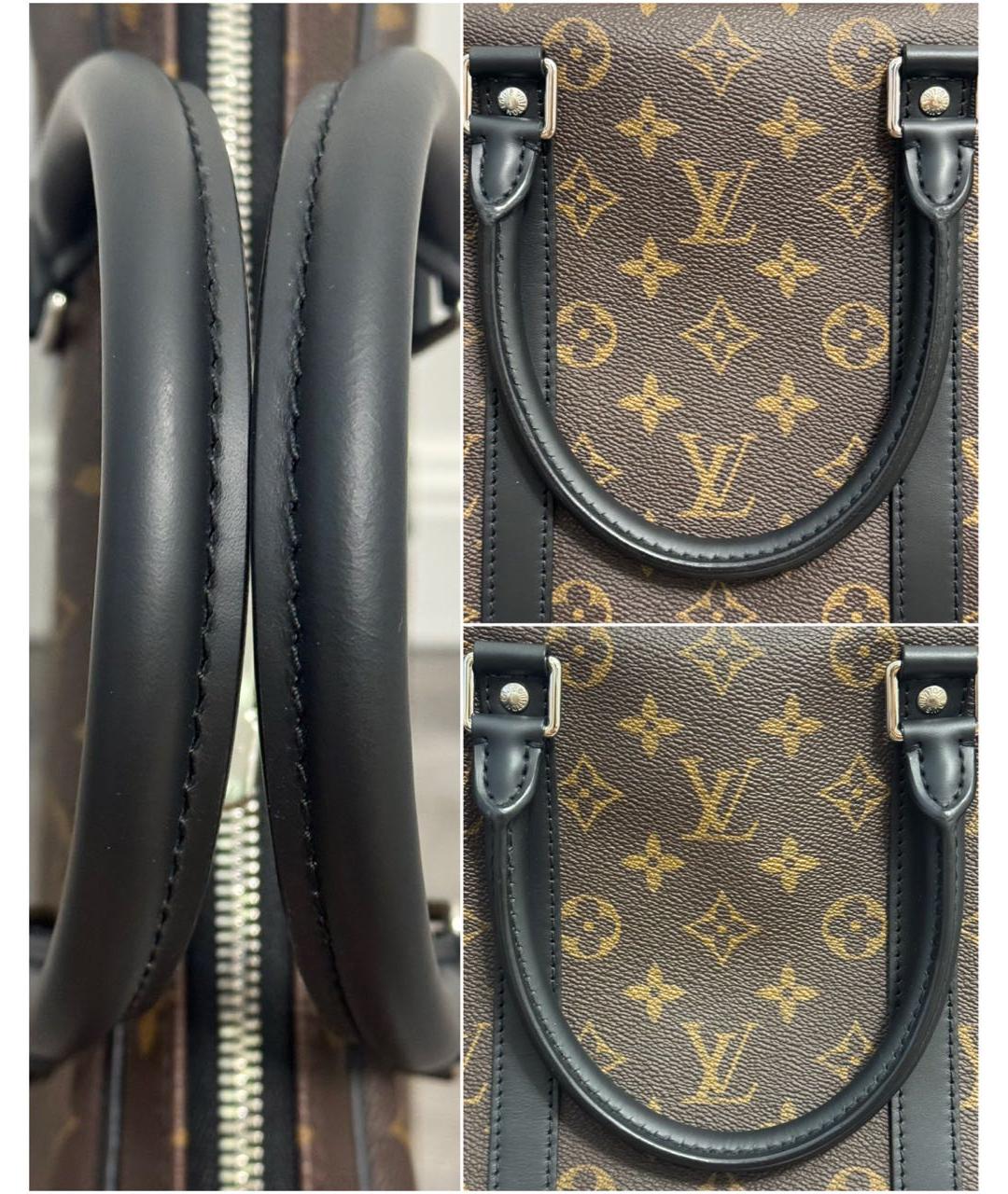 LOUIS VUITTON Коричневый портфель, фото 5