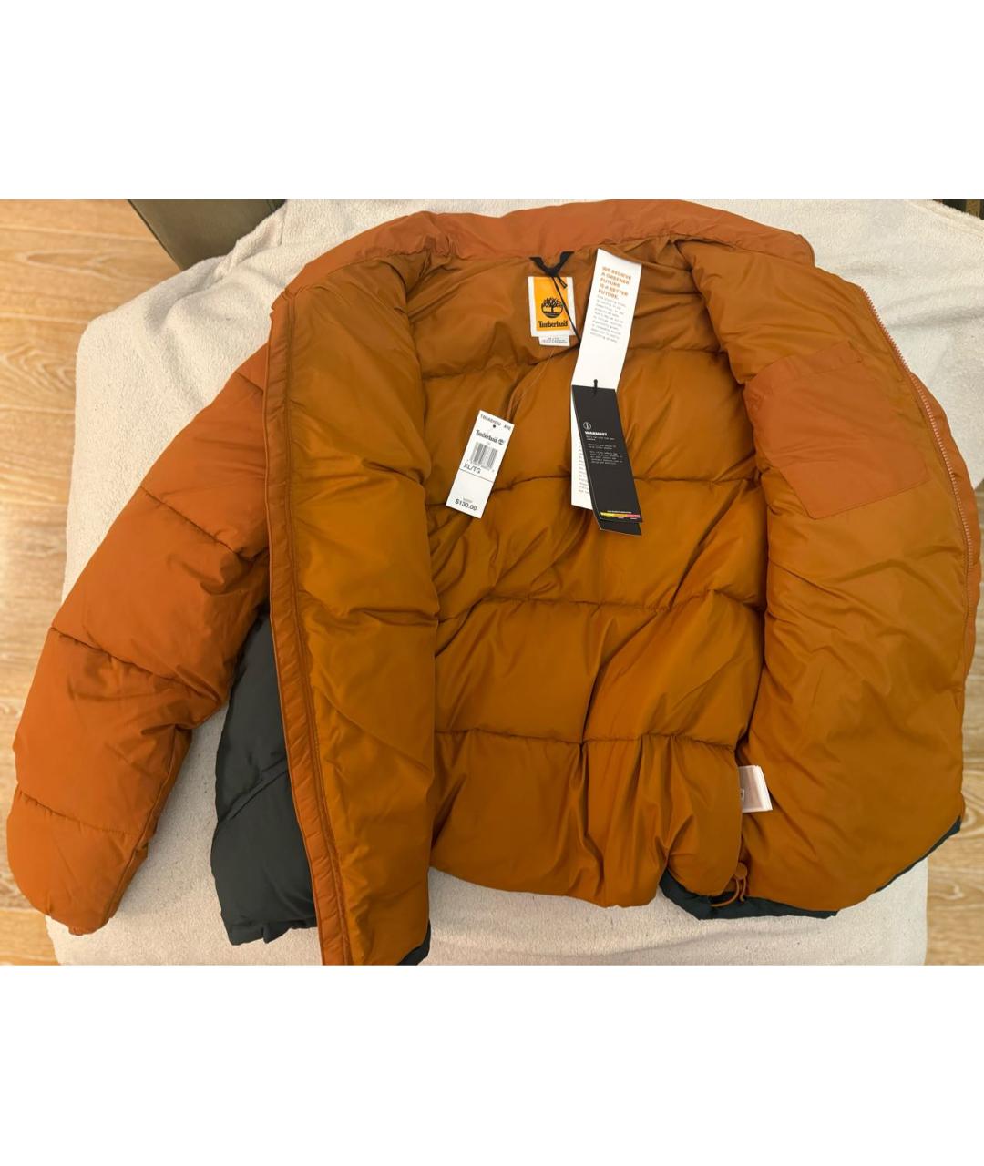 TIMBERLAND Оранжевая полиэстеровая куртка, фото 6