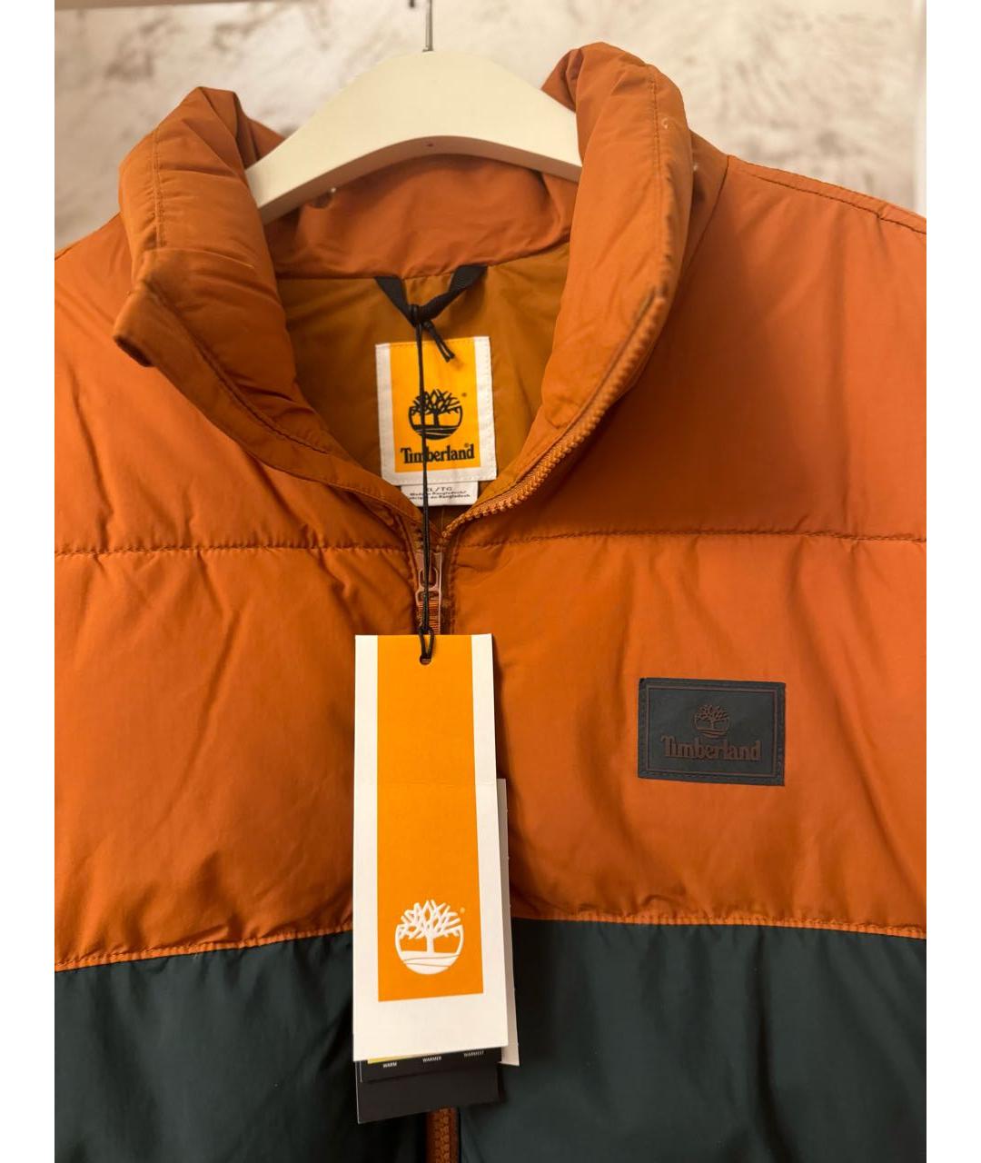 TIMBERLAND Оранжевая полиэстеровая куртка, фото 5
