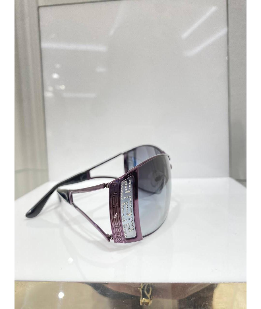 VERSACE Мульти пластиковые солнцезащитные очки, фото 2