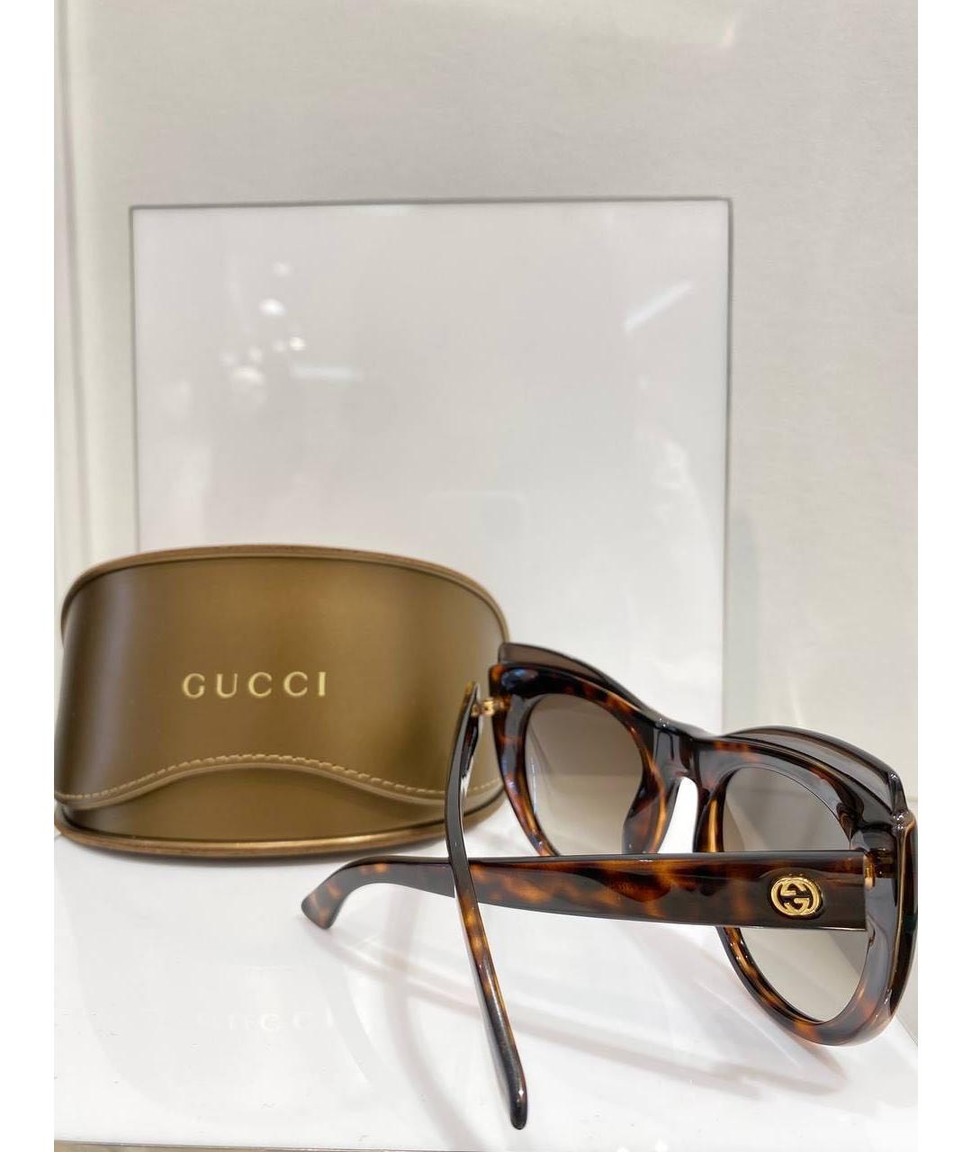 GUCCI Мульти пластиковые солнцезащитные очки, фото 3