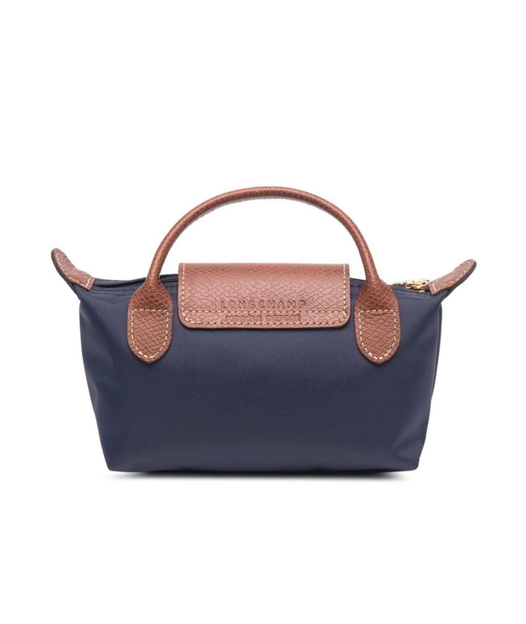 LONGCHAMP Синяя сумка с короткими ручками, фото 2