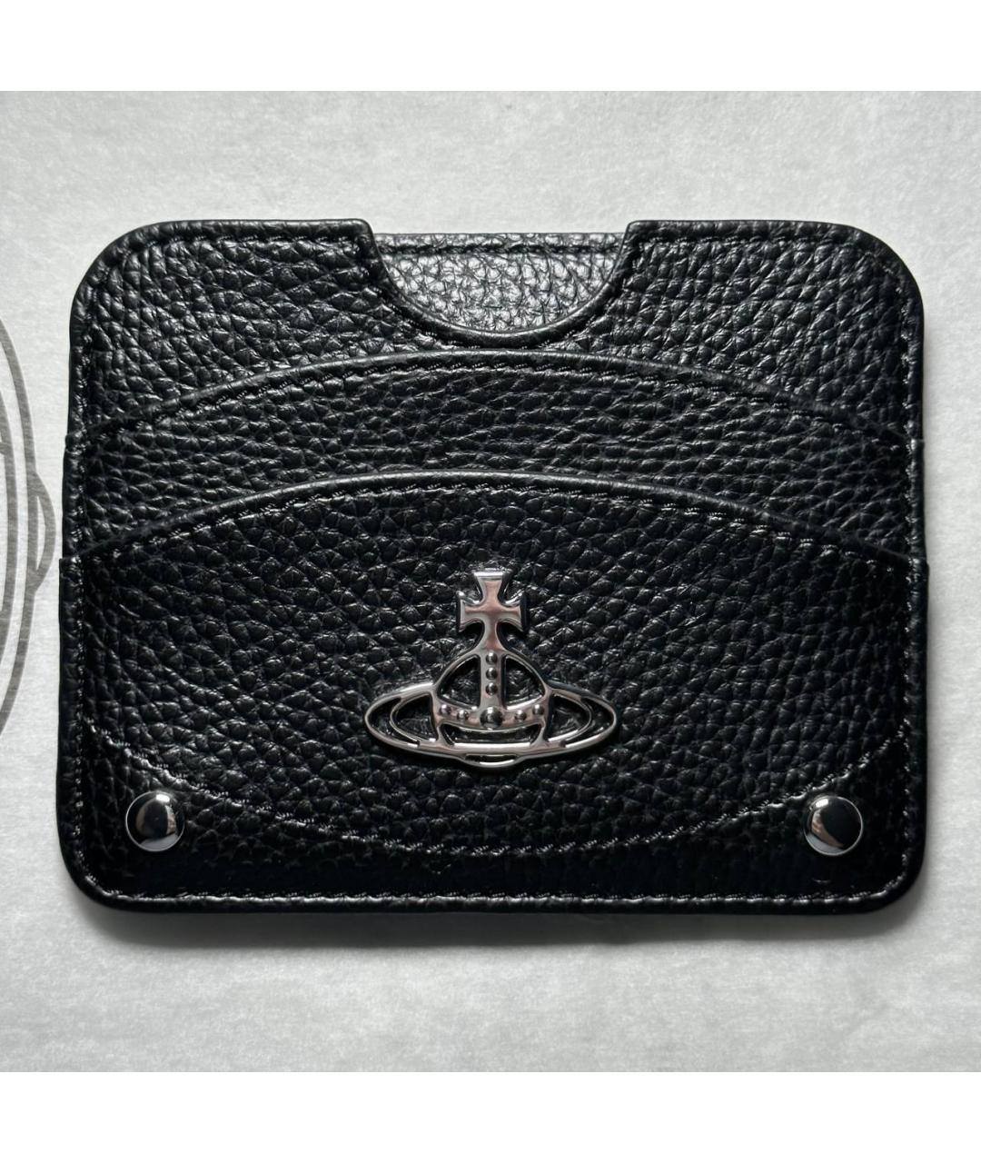 VIVIENNE WESTWOOD Черный кардхолдер, фото 7