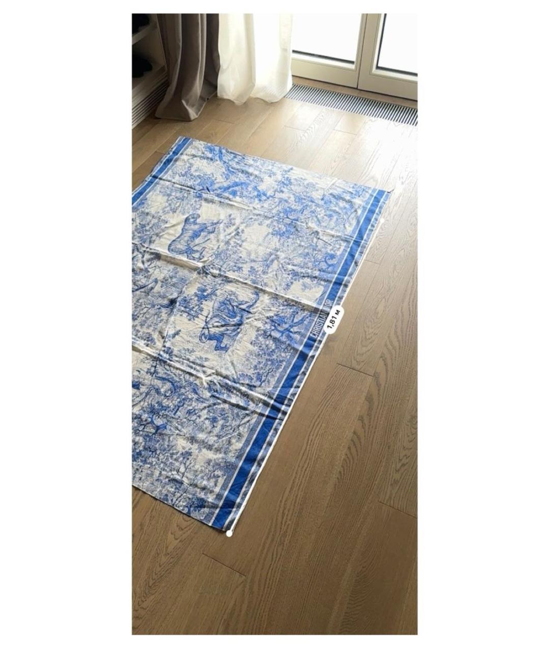 CHRISTIAN DIOR Мульти хлопковое парео, фото 4