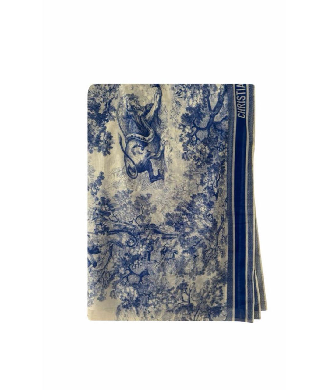 CHRISTIAN DIOR Мульти хлопковое парео, фото 9