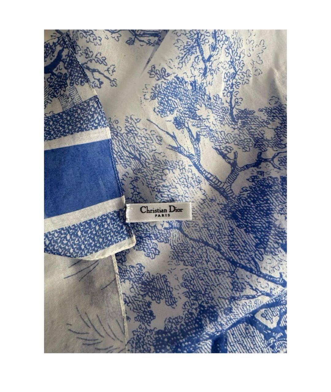 CHRISTIAN DIOR Мульти хлопковое парео, фото 2