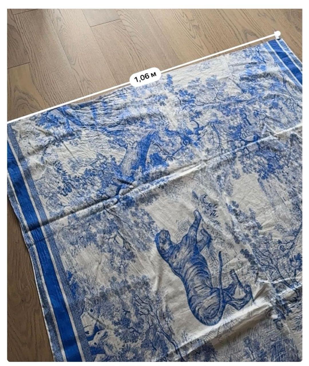 CHRISTIAN DIOR Мульти хлопковое парео, фото 5