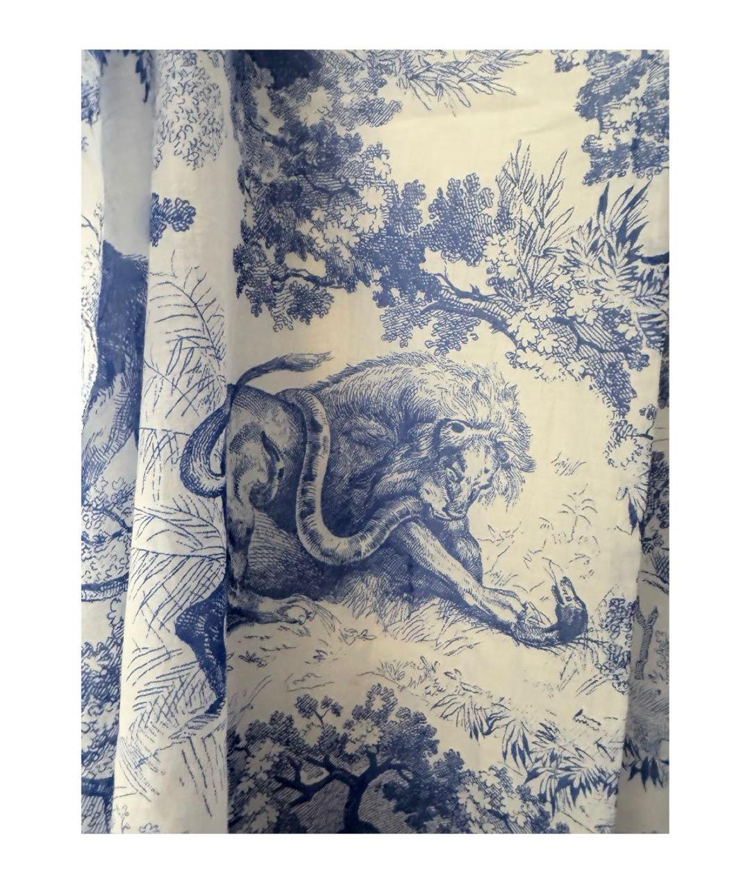 CHRISTIAN DIOR Мульти хлопковое парео, фото 3