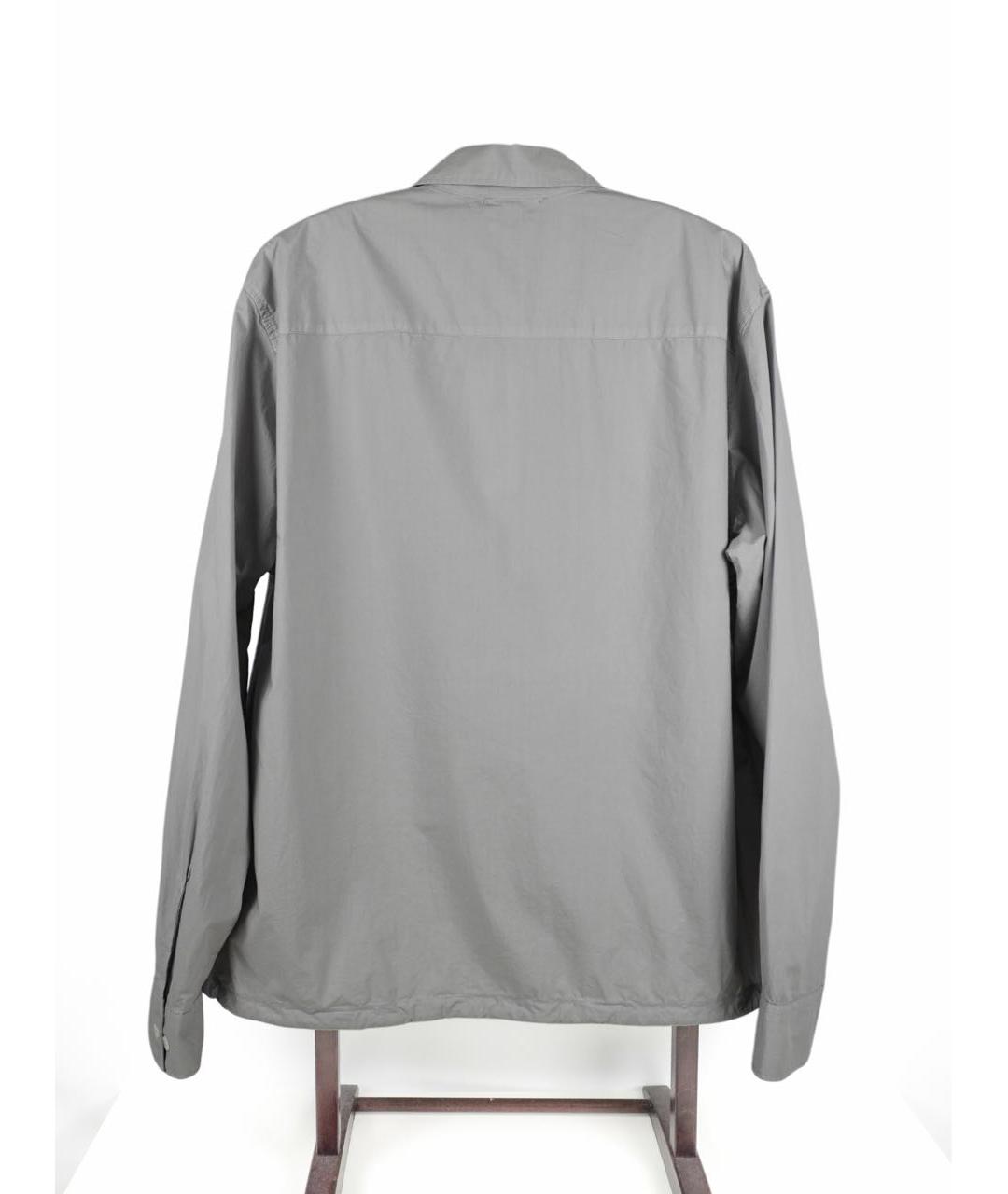 CP COMPANY Серая хлопковая кэжуал рубашка, фото 2