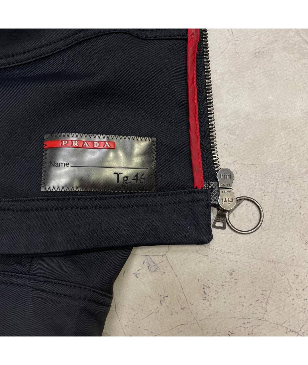 PRADA Синяя хлопковая куртка, фото 4