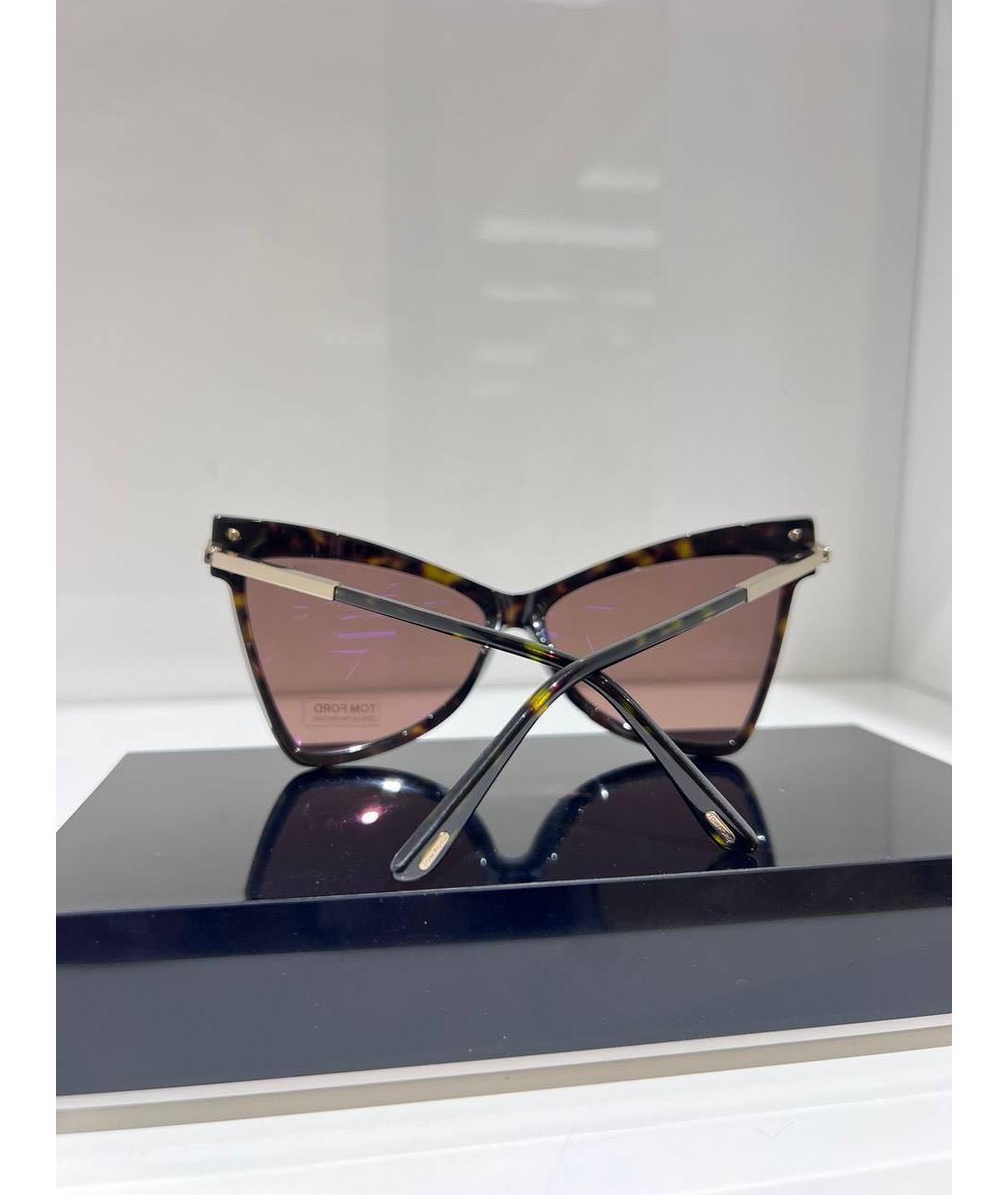 TOM FORD Коричневые солнцезащитные очки, фото 3
