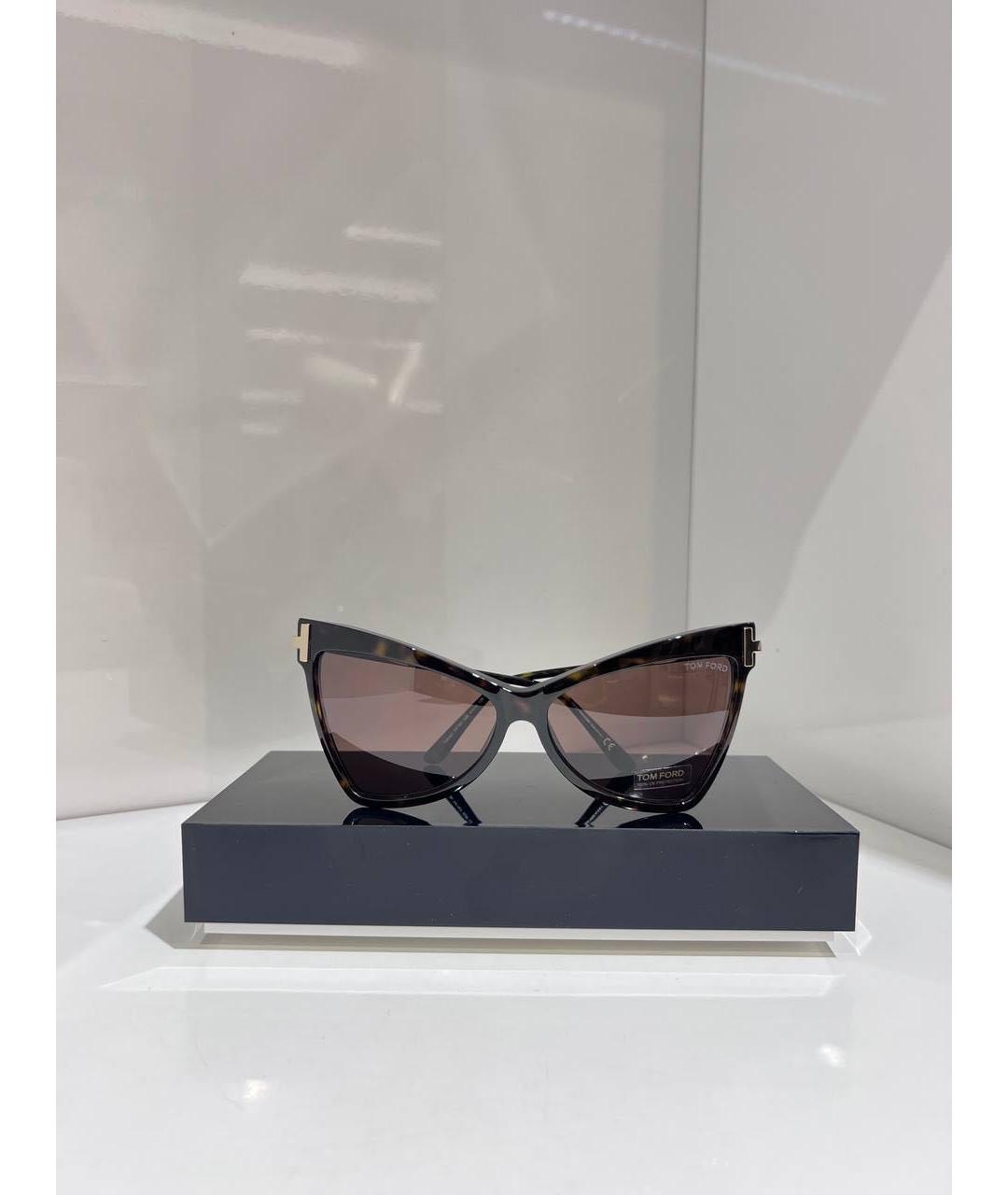 TOM FORD Коричневые солнцезащитные очки, фото 4