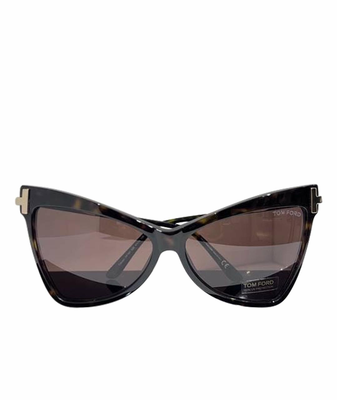 TOM FORD Коричневые солнцезащитные очки, фото 1