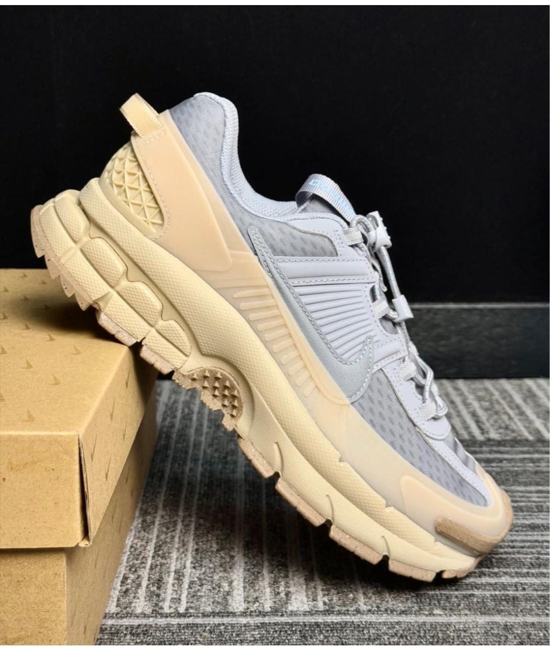 NIKE Серые низкие кроссовки / кеды, фото 7