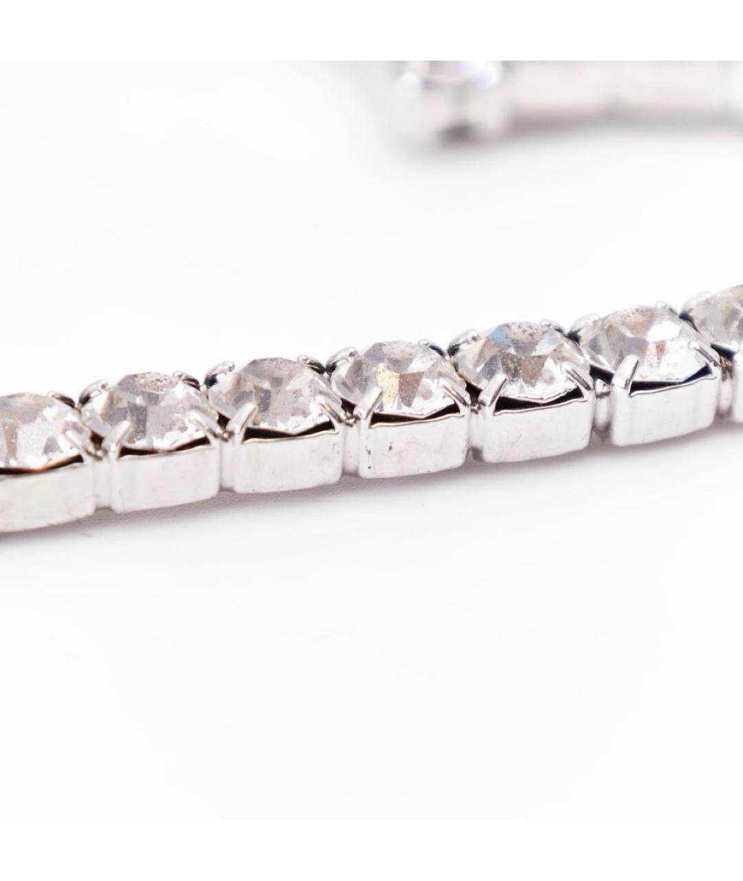 ALESSANDRA RICH Белые металлические клипсы, фото 6