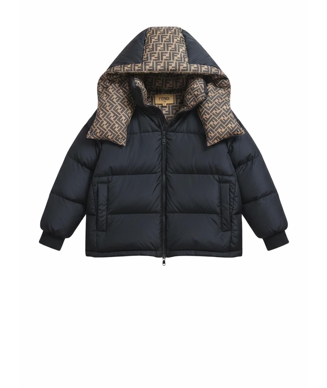 FENDI Черная куртка, фото 1