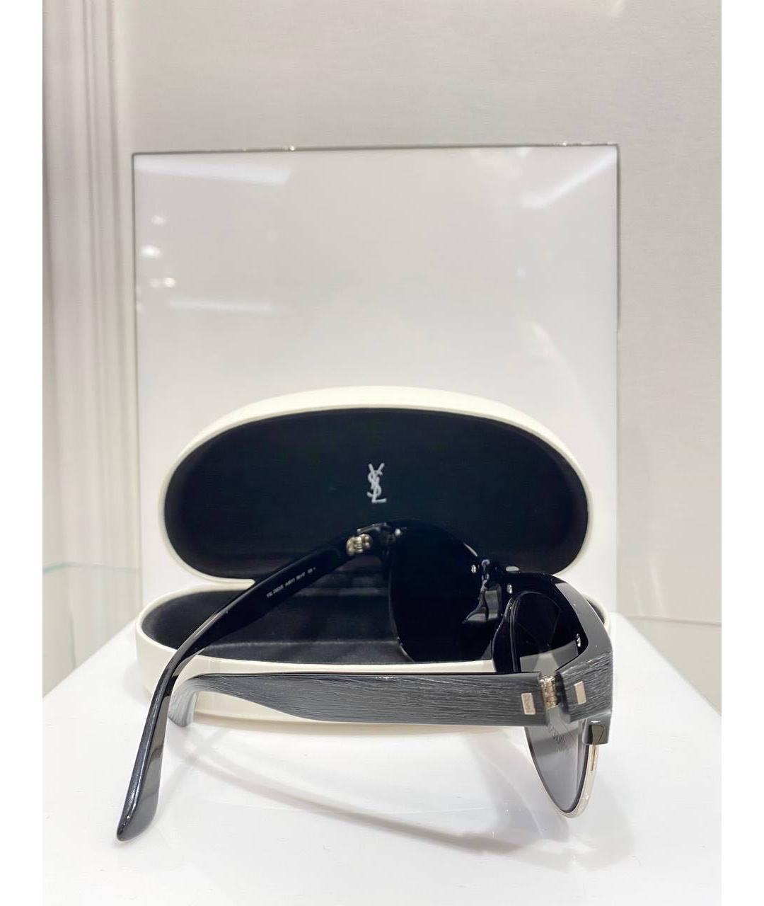 SAINT LAURENT Серебряные солнцезащитные очки, фото 2