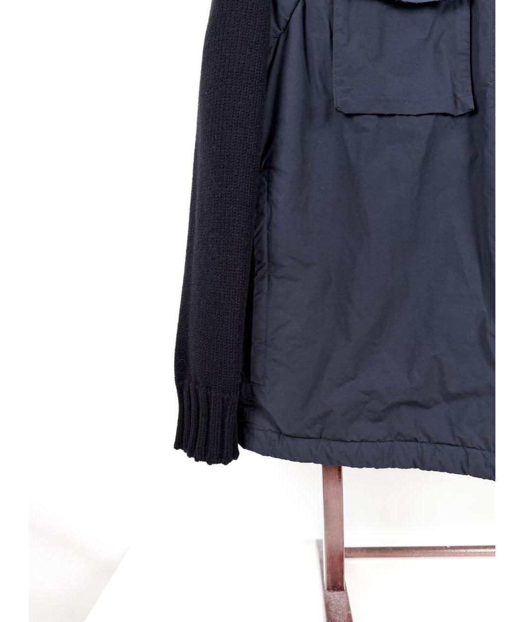 STONE ISLAND Темно-синяя полиамидовая куртка, фото 8