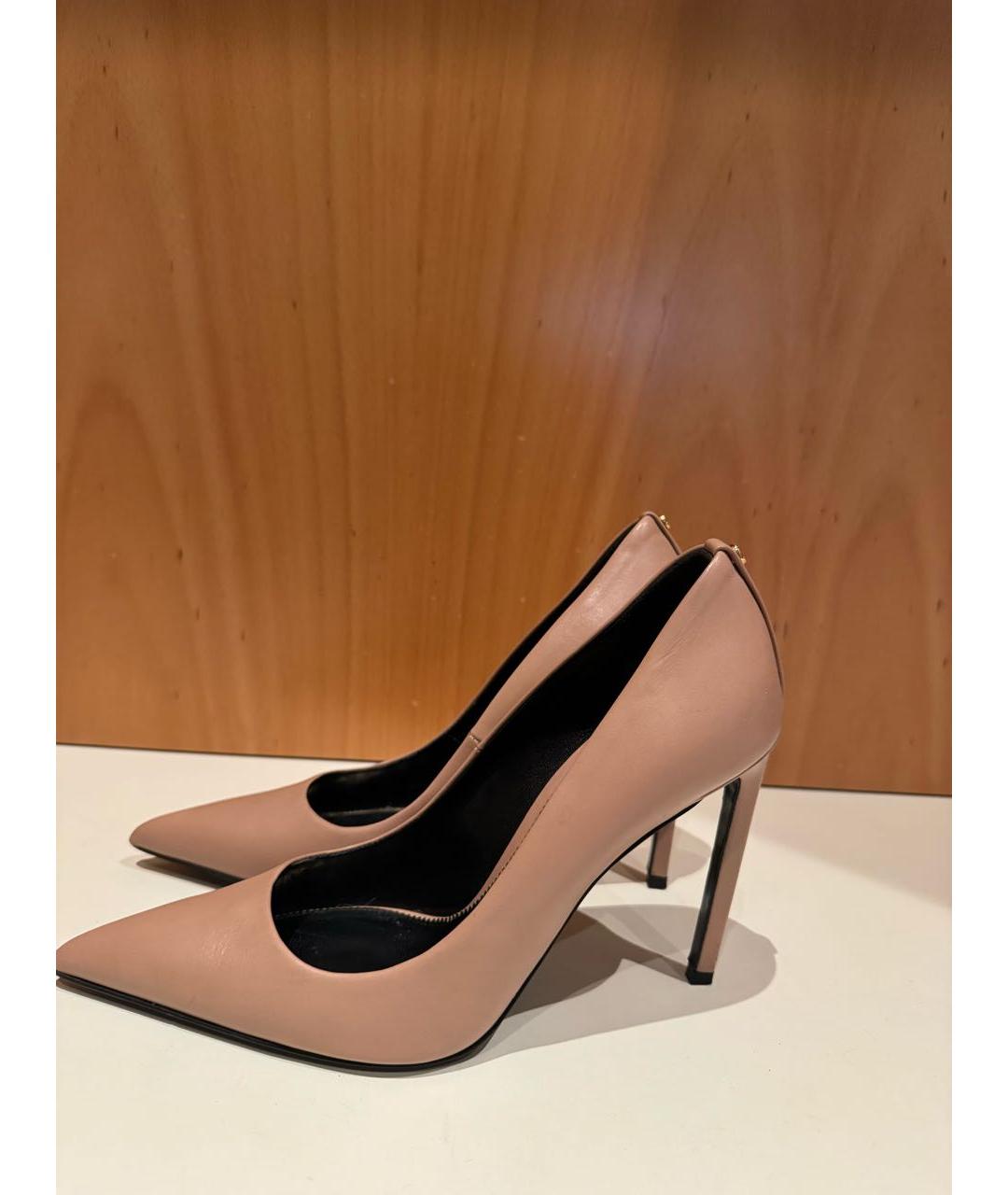 TOM FORD Бежевые кожаные туфли, фото 5