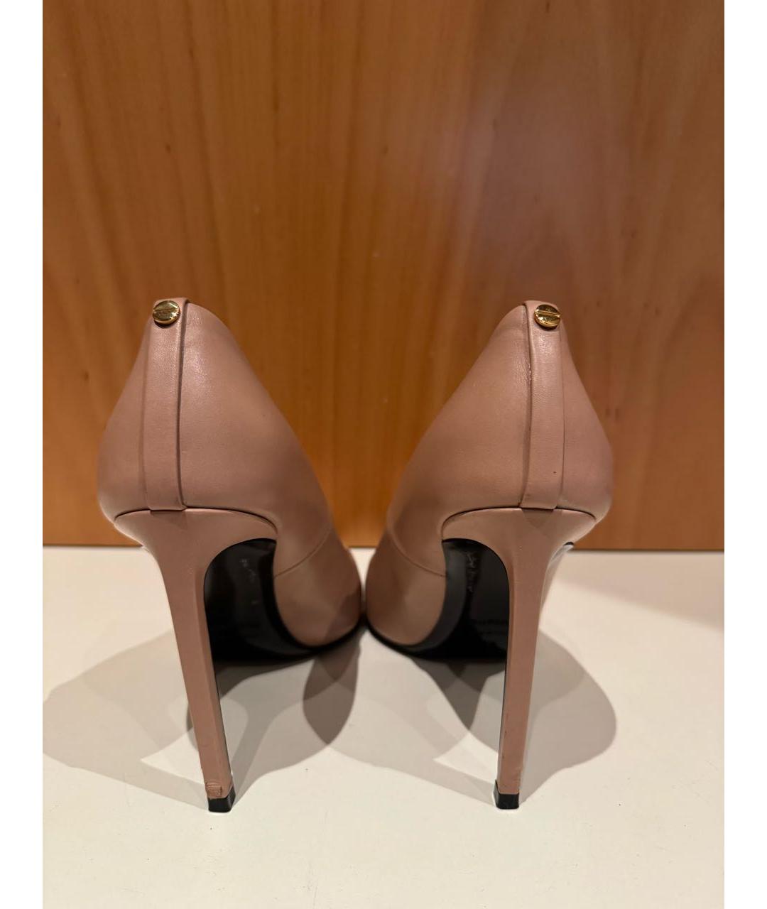 TOM FORD Бежевые кожаные туфли, фото 3