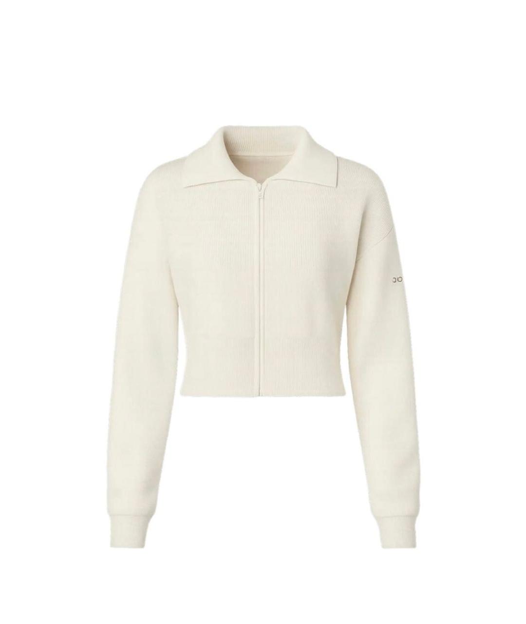 ALO YOGA Бежевый хлопковый джемпер / свитер, фото 8