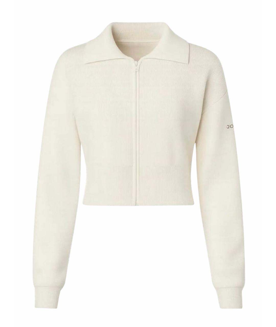 ALO YOGA Бежевый хлопковый джемпер / свитер, фото 1