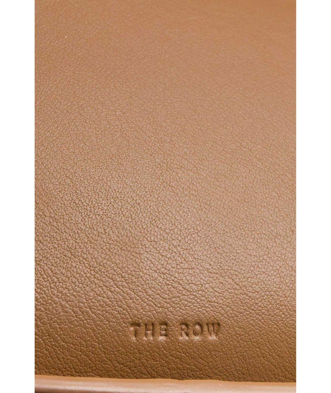 THE ROW Коричневая кожаная сумка через плечо, фото 5