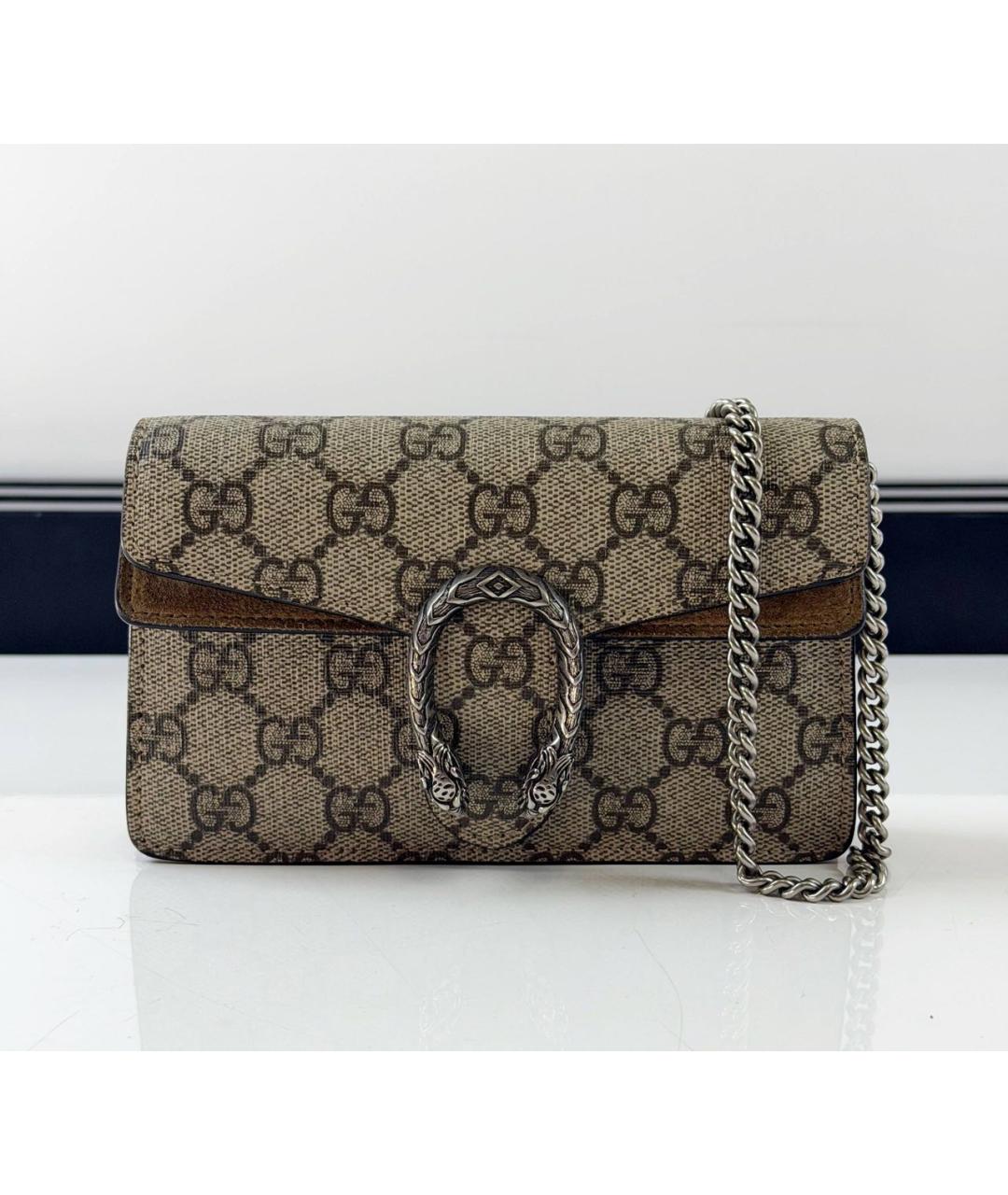 GUCCI Коричневая сумка через плечо, фото 8