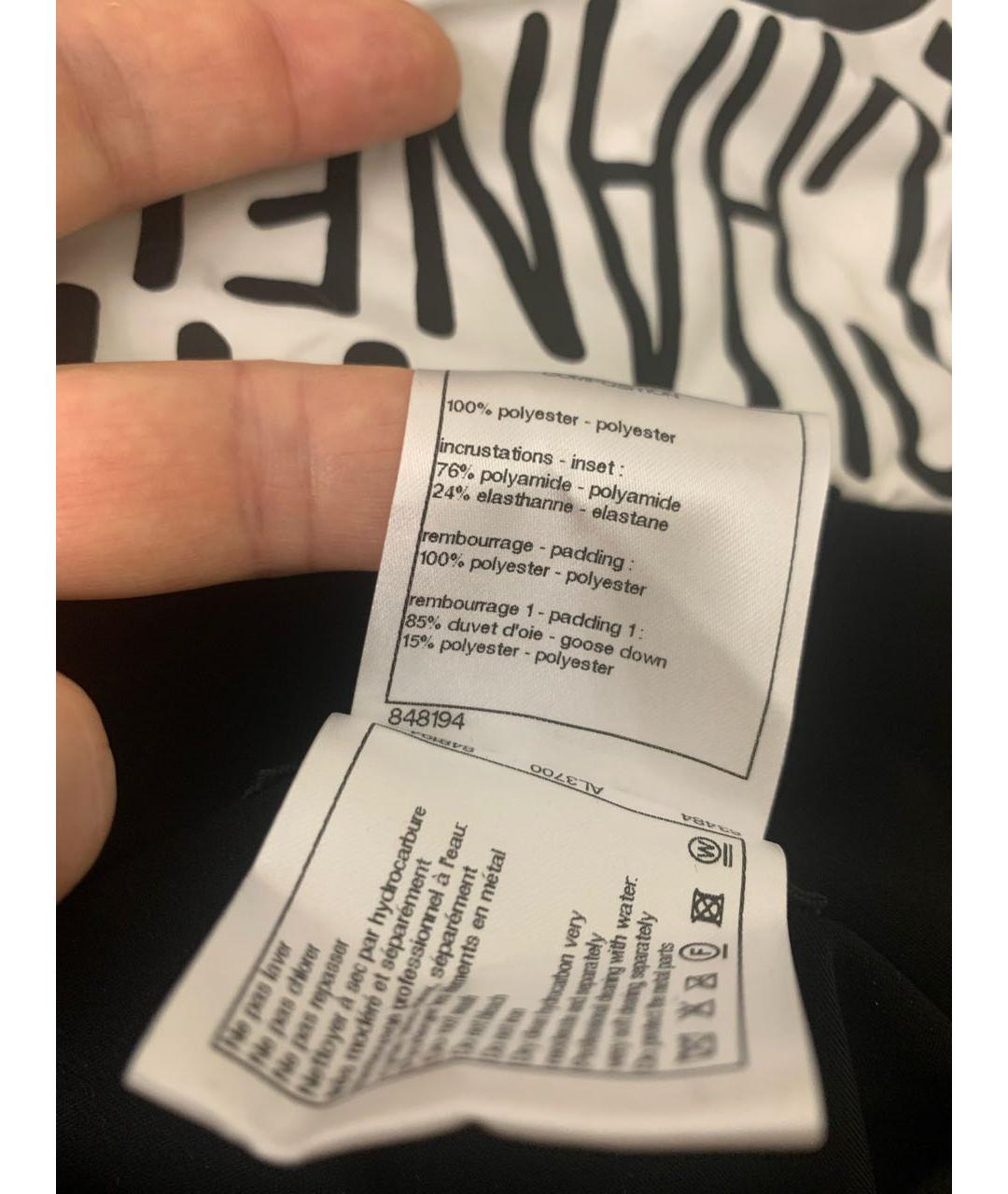 CHANEL Черная полиэстеровая куртка, фото 7