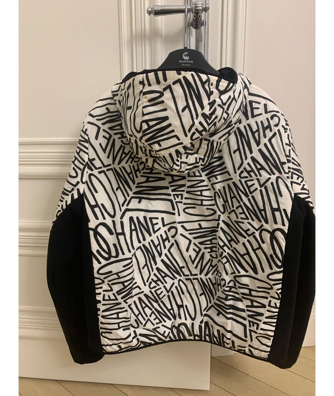 CHANEL Черная полиэстеровая куртка, фото 4